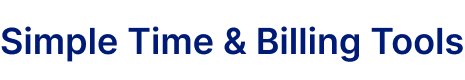 Simple Time Billing Tools E1773759742458