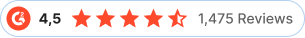 G2 Star Reviews Bar