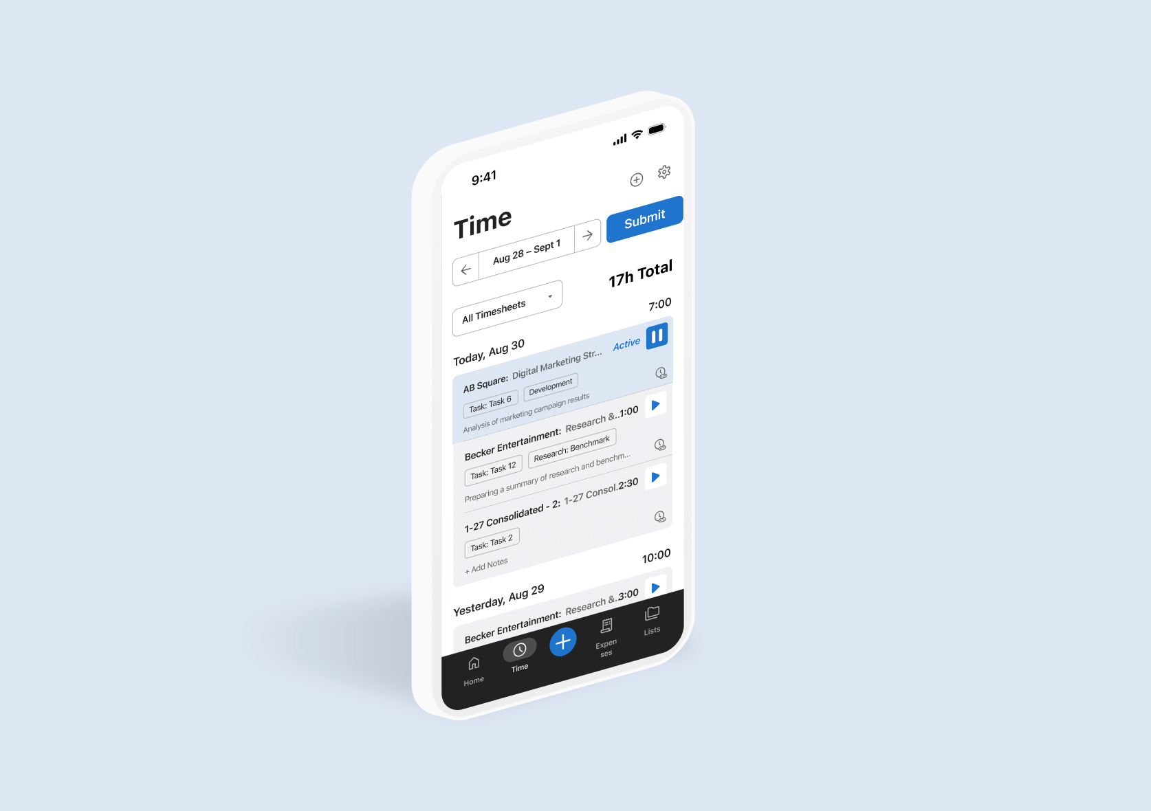Bt App Time Screenshot